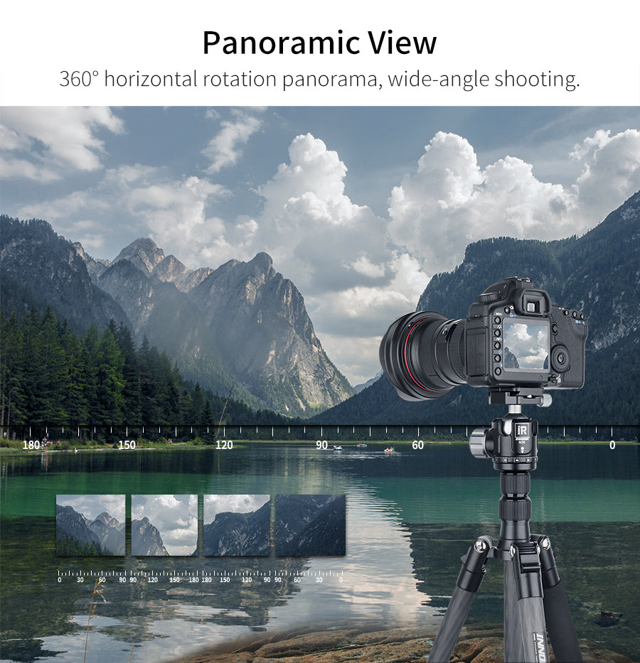 INNOREL RT55C Carbon Fiber Travel Tripod Monopod