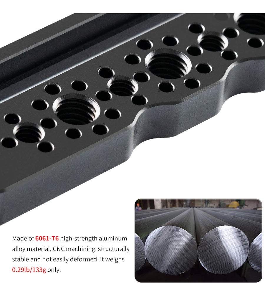 Support d'extension de tir à vis 1/4