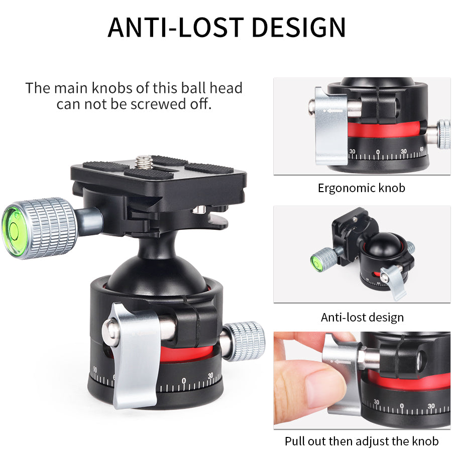 D36 Low Profile Ball Head 36mm