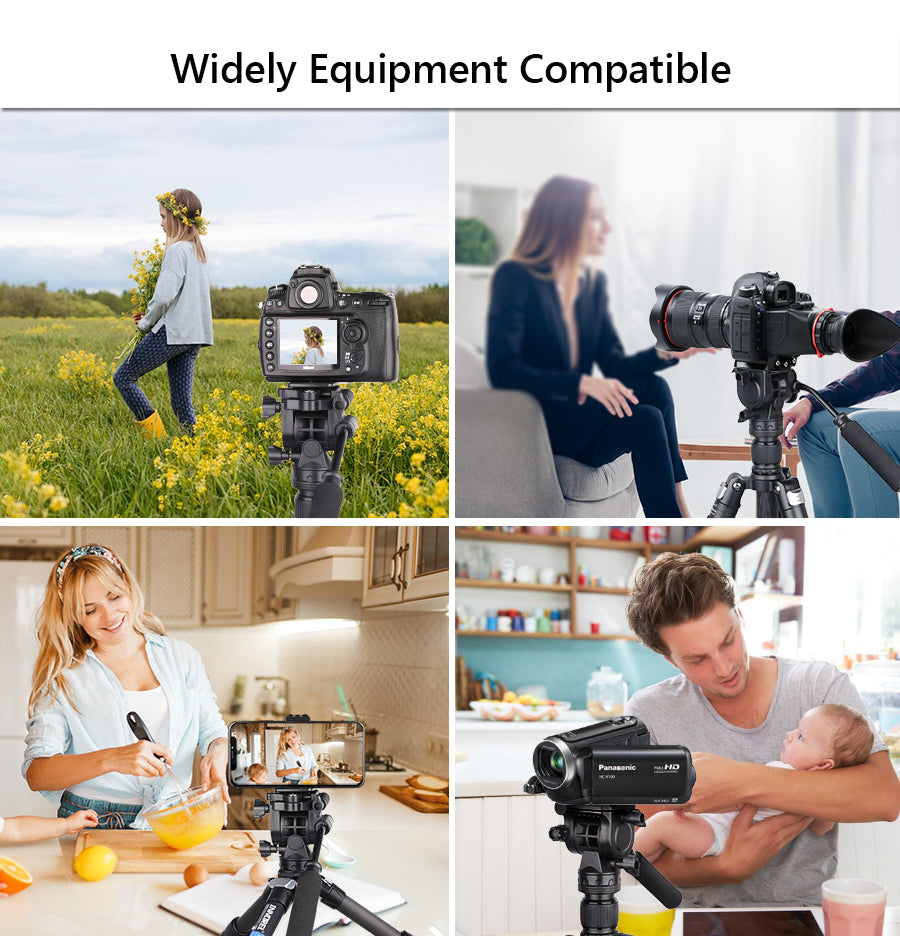 INNOREL SL50 Video Fluid Tripod Head Max Load 3kg