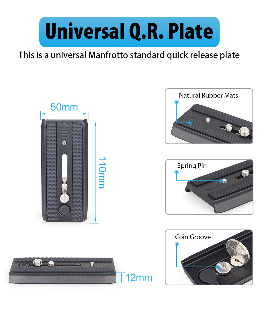 INNOREL VT80 Professional Video Tripod Kit