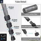 Used-Carbon Fiber Tripod INNOREL P254C for DSLR(Only Canada has inventory)