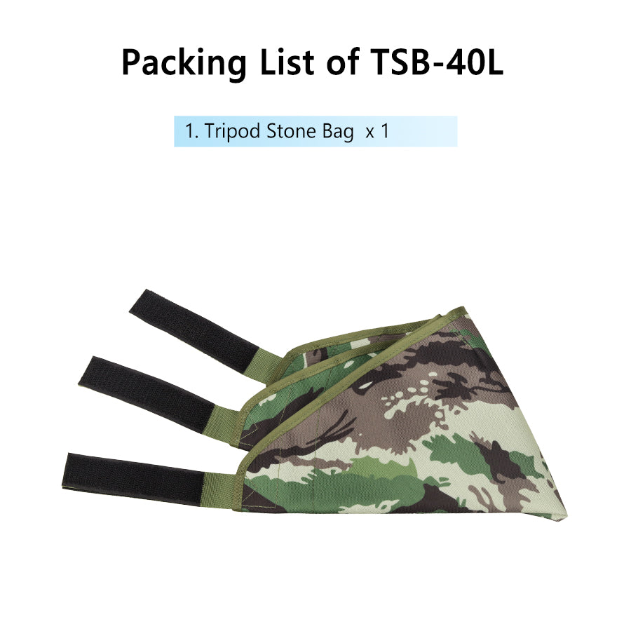 Tripod Stone Bag Travel Camera Equipment Storage INNOREL TSB-40