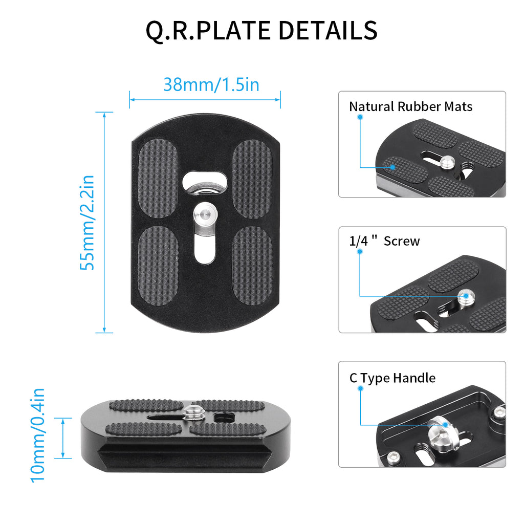 Europe Used Low Profile Tripod Ball Head INNOREL E34/E40