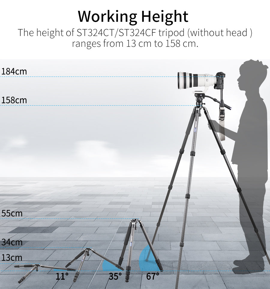 Carbon Fiber Bowl Tripod INNOREL ST324CT