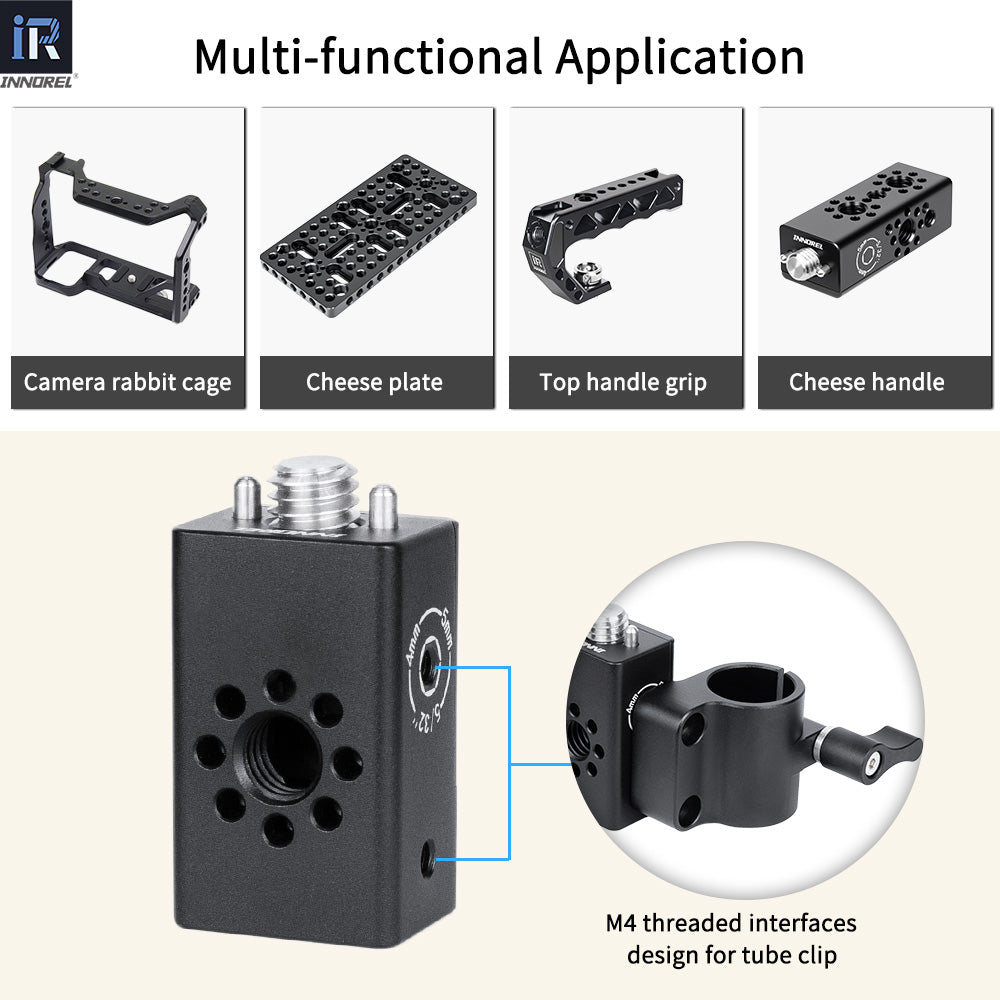INNOREL CB2 cheese handle compatible with camera rabbit cage cheese plate top handle grip cheese handle