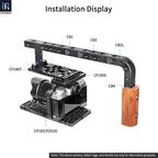 Complete installation display of CB1/CB2/CB3/CB4/CB4/CB5/CB2L
