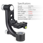 INNOREL CH5 Professional Gimbal Head Cantilever Tripod 
