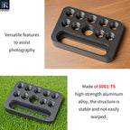 INNOREL CP03 mini cheese plate aluminum alloy features to assist photography and stable made of 6061-T6 high strength aluminum alloy