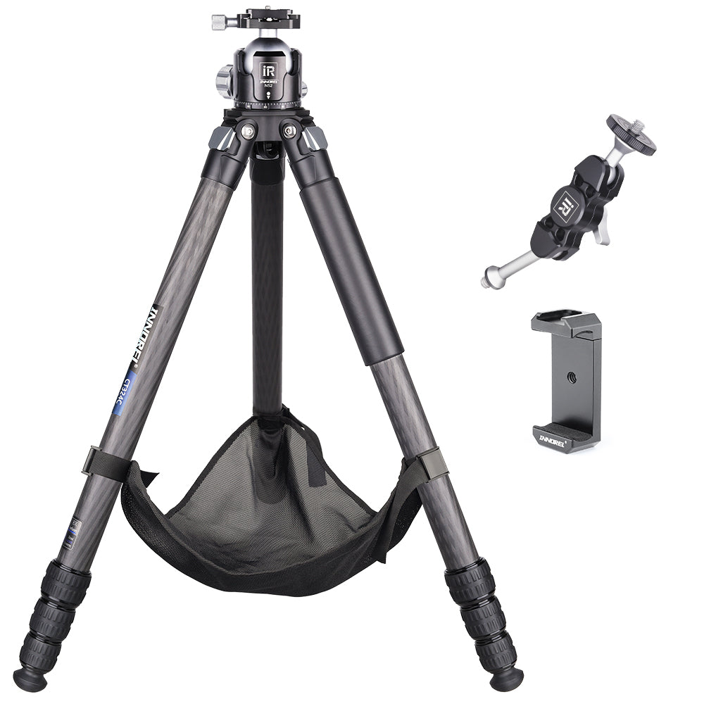 Compact Carbon Fiber Tripod with Stone Bag INNOREL CT324C