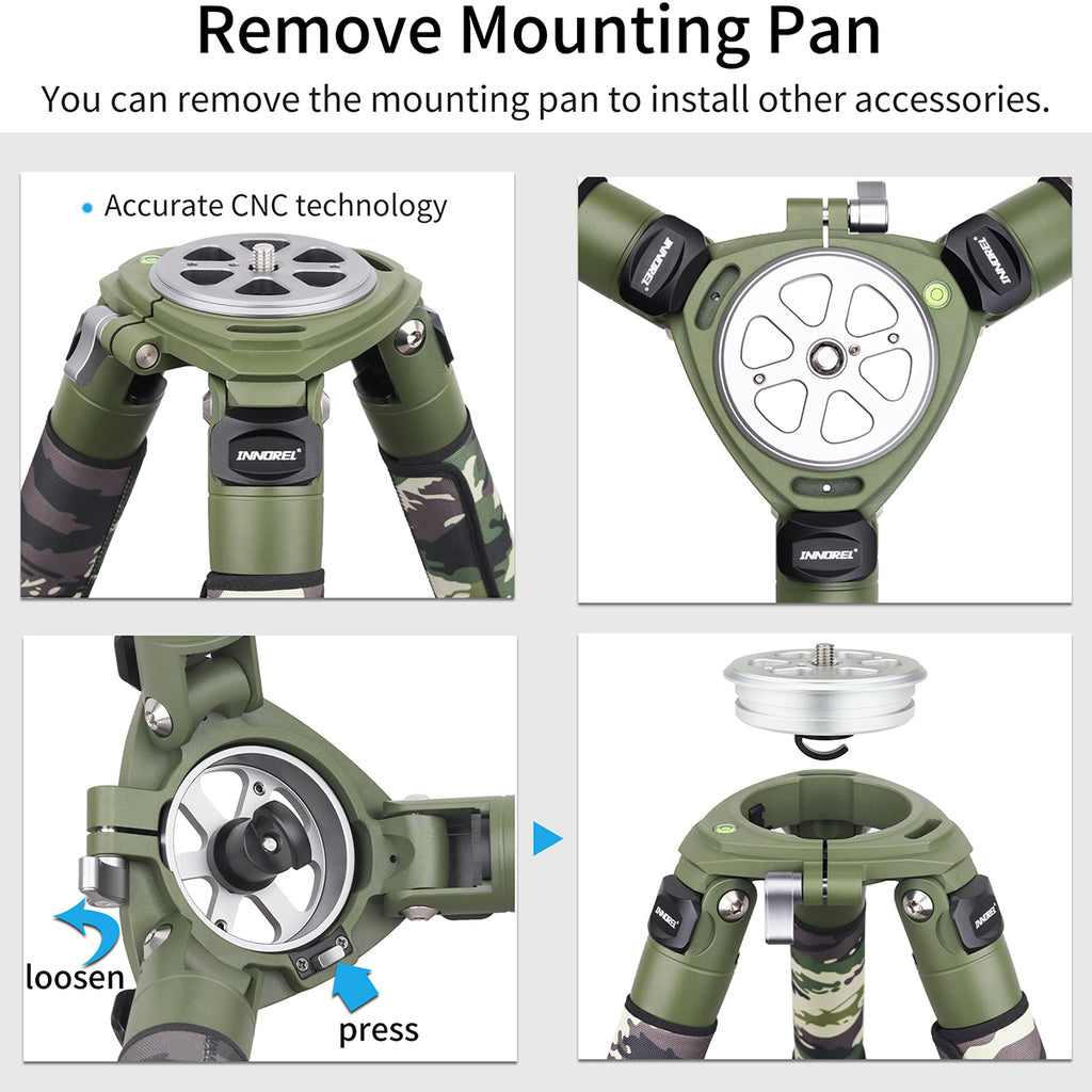 remover mounting pan to install other accessories accurate CNC technology