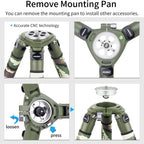 remove the mounting pan to install other accessories accurate CNC technology