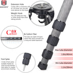 Clearance sale GEEHOPE B560C Professional Heavy Camera Tripod （Only Europe has inventory)