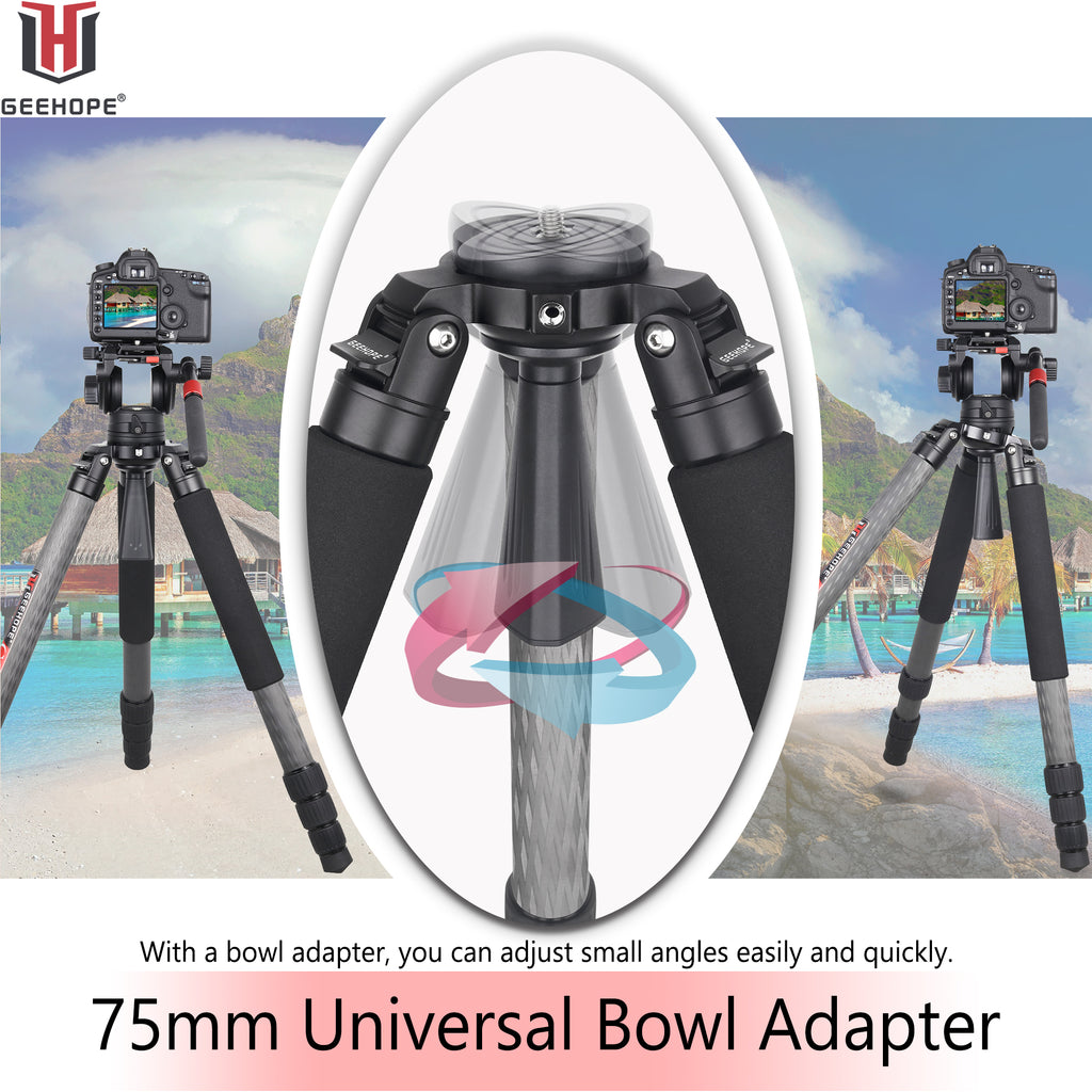 Clearance sale GEEHOPE B560C Professional Heavy Camera Tripod （Only Europe has inventory)