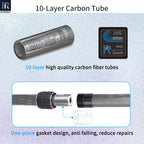 ER222C made of 10-layer carbon fiber tubes