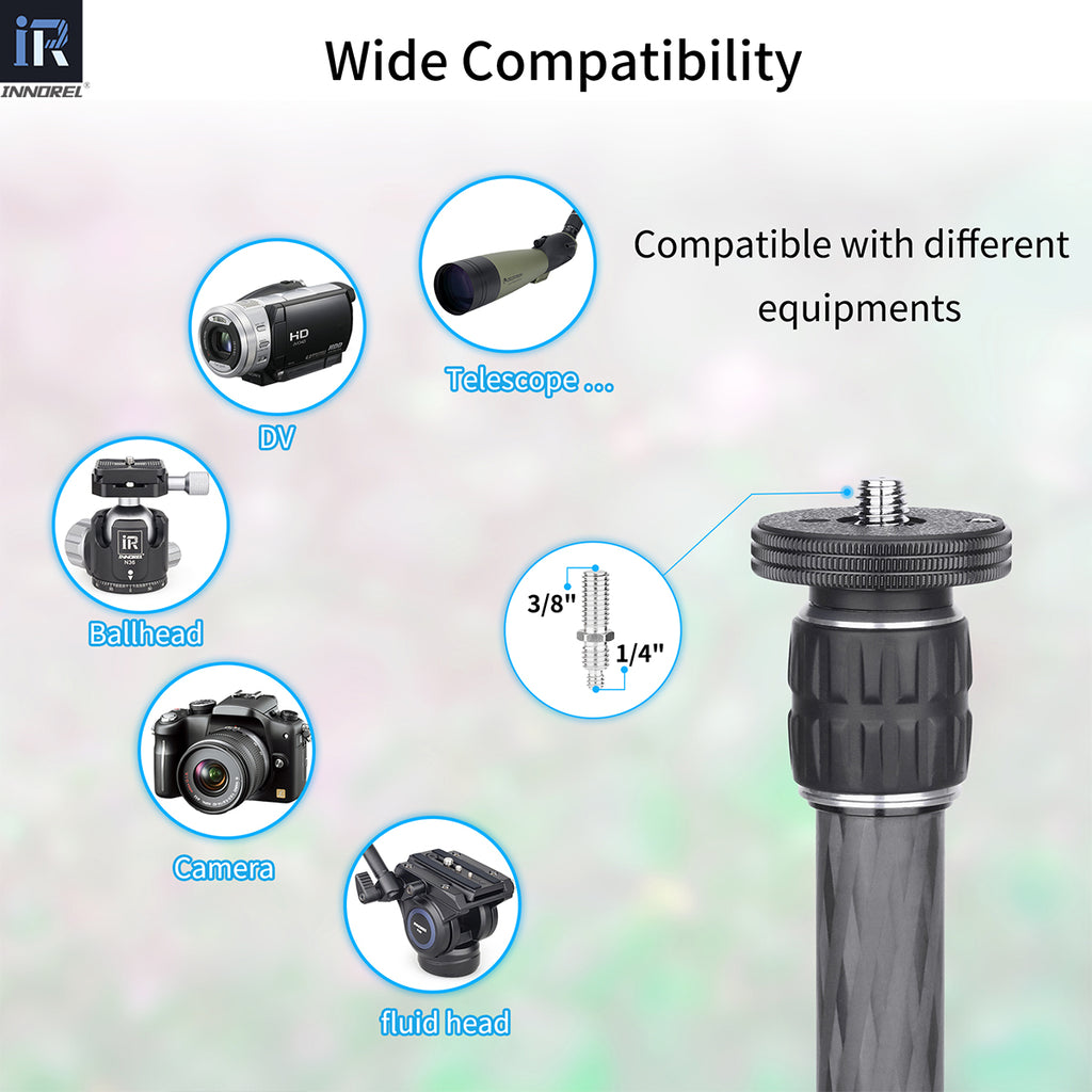 ER222C compatible with ballhead camera fluid head DV telesope