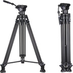 Europe Used INNOREL VT80 Professional Video Tripod Kit