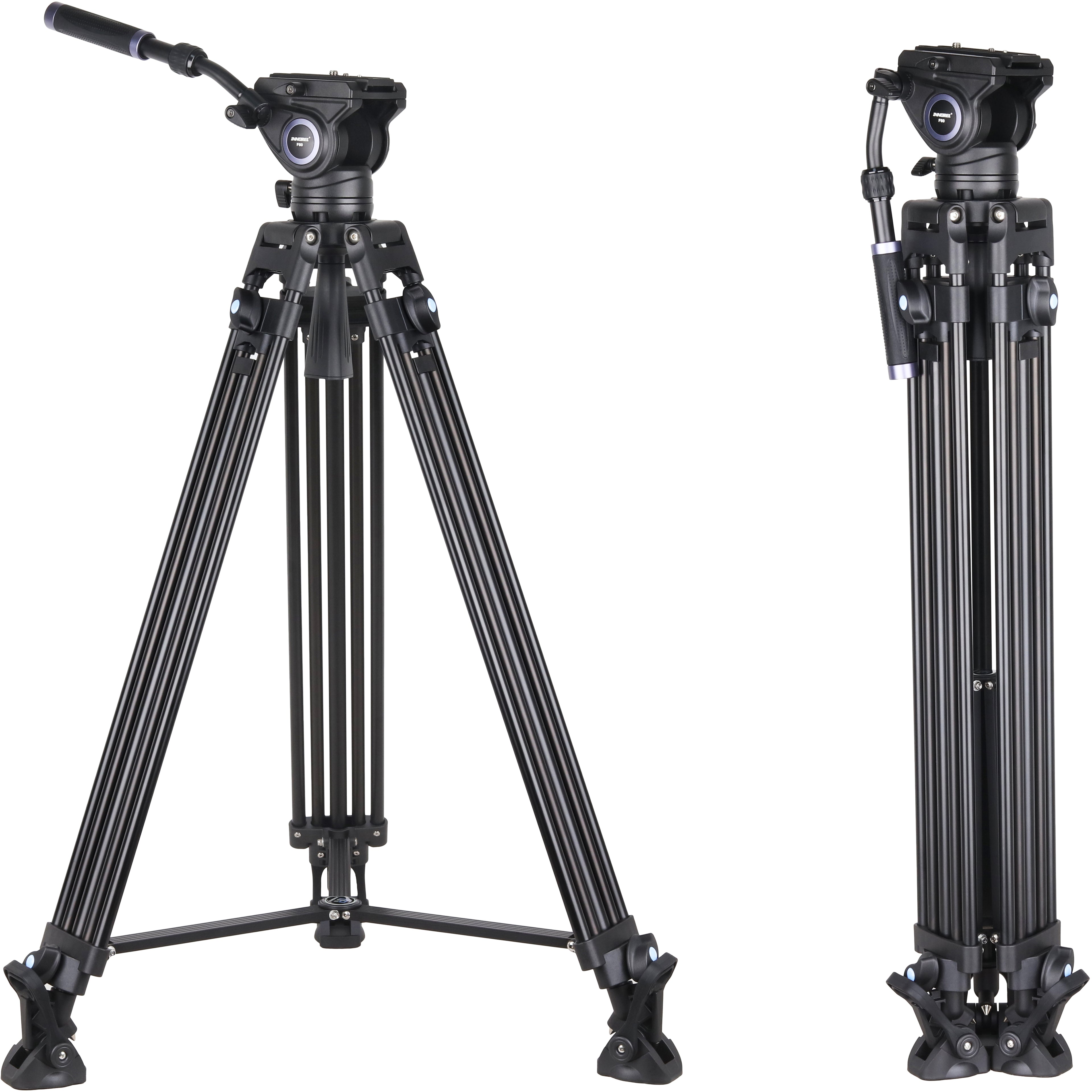 Europe Used INNOREL VT80 Professional Video Tripod Kit