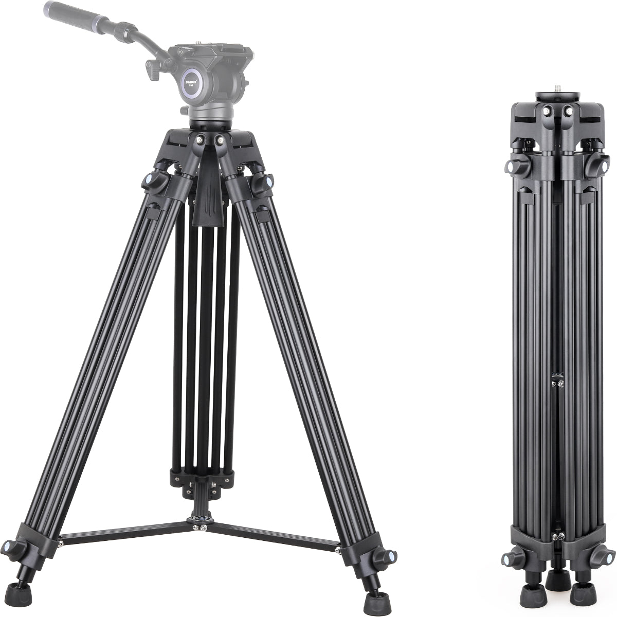 Heavy Duty Video Aluminum Alloy Tripod INNOREL VT60