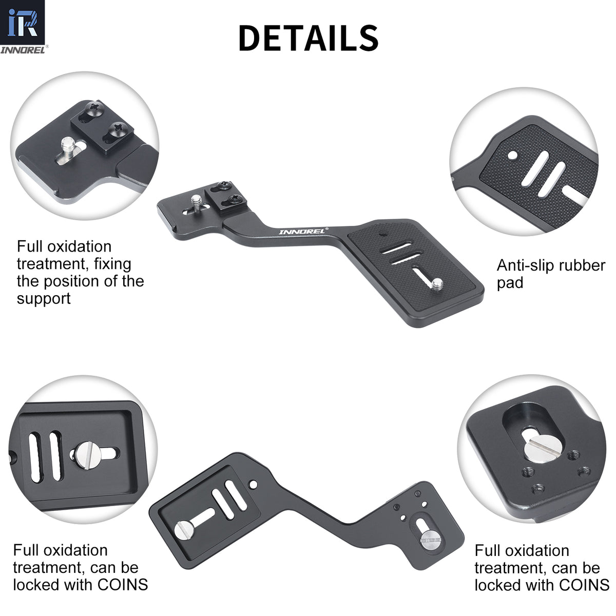 Camera Flashlight Tripod Bracket INNOREL FB20