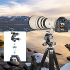 GR7 3 Way Geared Tripod Head and Short center pillar and tripod