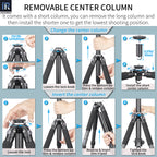 Remove GT284C long column and install the short column or invert the center colum