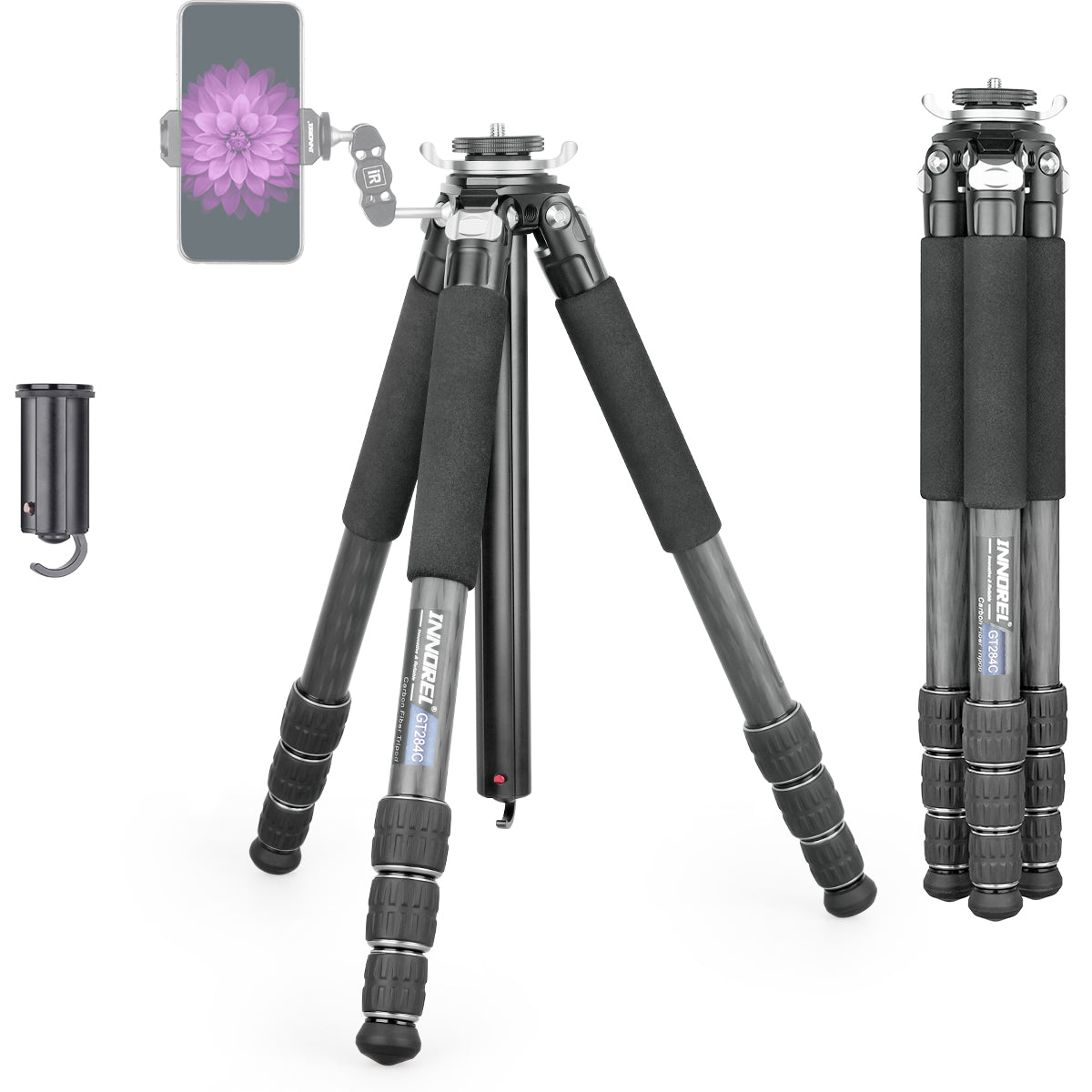 Carbon Fiber Tripod with Special-Shaped Column GT284C