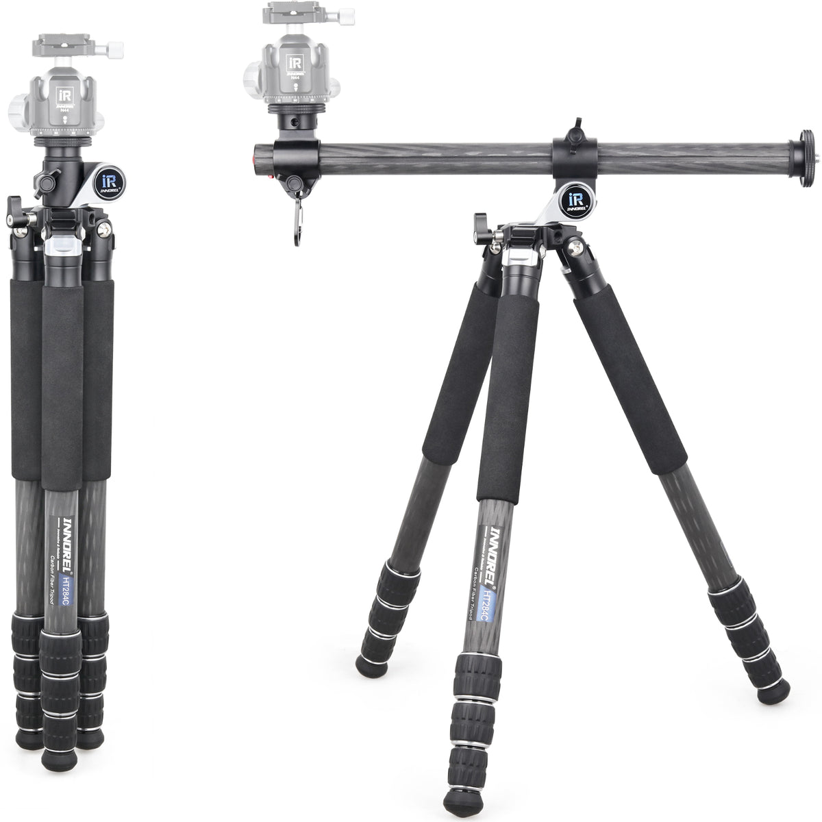 Camera Horizontal Carbon Fiber Tripod INNOREL HT284C