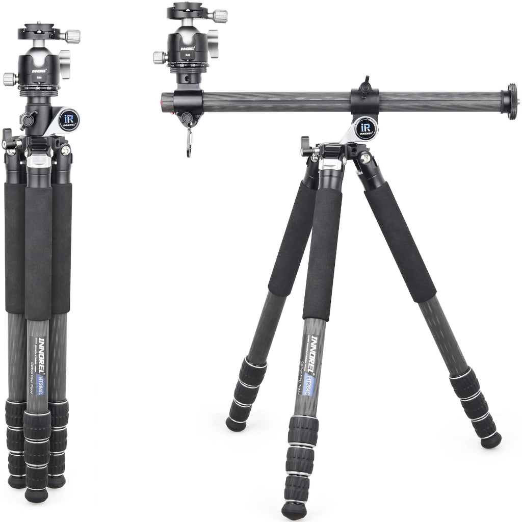 HT284C camera tripod with E40 ballhead for DSLR and video cameras