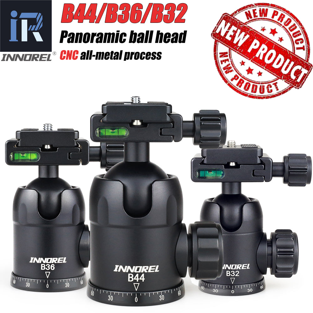 50mm/60mm quick release plate of Arca-Swiss INNOREL B32/B36/B44 camera tripod ball head for photography Panoramic Good quality ballhead