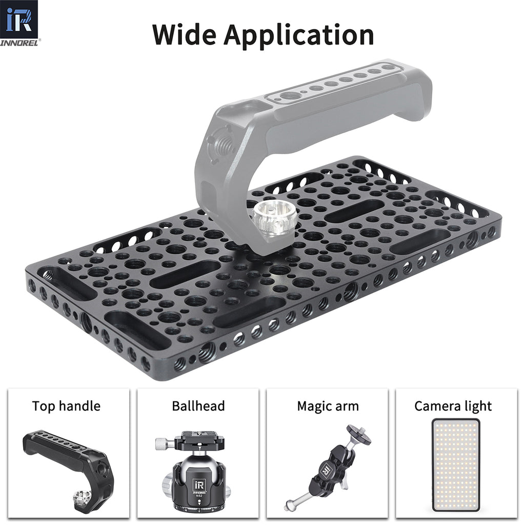 CP10 is widely used on ball heads top handle magic arm camera light