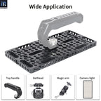 CP10 is widely used on ball heads top handle magic arm camera light