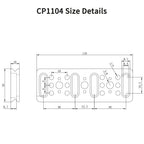INNOREL CP1104 Multi-Functional Cheese Plate