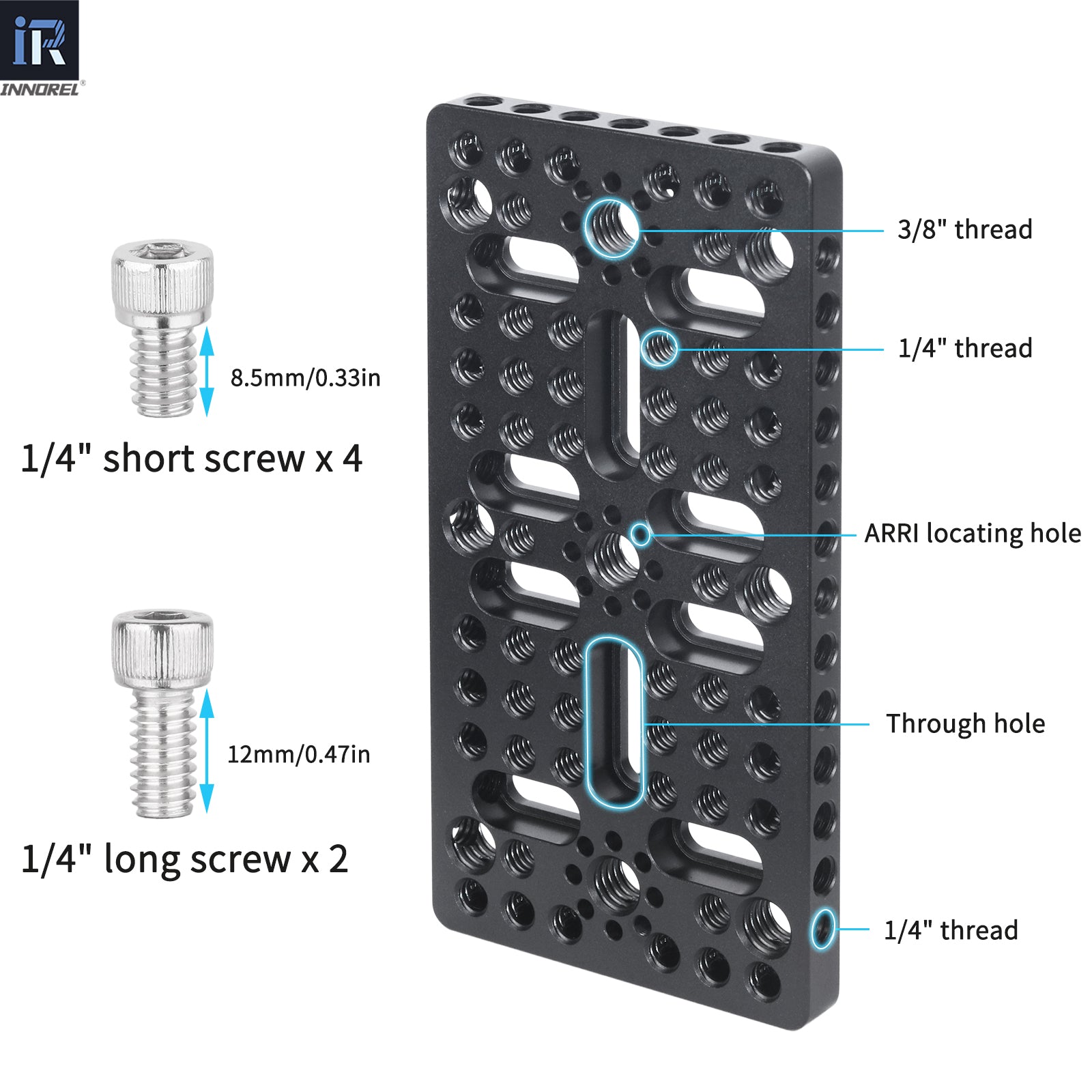 INNOREL CP1407 14*7cm Multi-Functional Cheese Plate