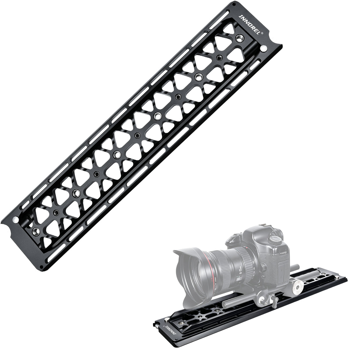 INNOREL DP45 18" cine dovetail plate  68mm cinema standard base rail