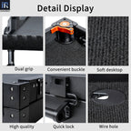Dual grip Convenient buckle Soft desktop High quality Quick lock Wire hole