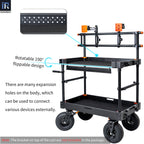 many expansion holes on the body used to connect various devices externally Rotatable 190° flippable design