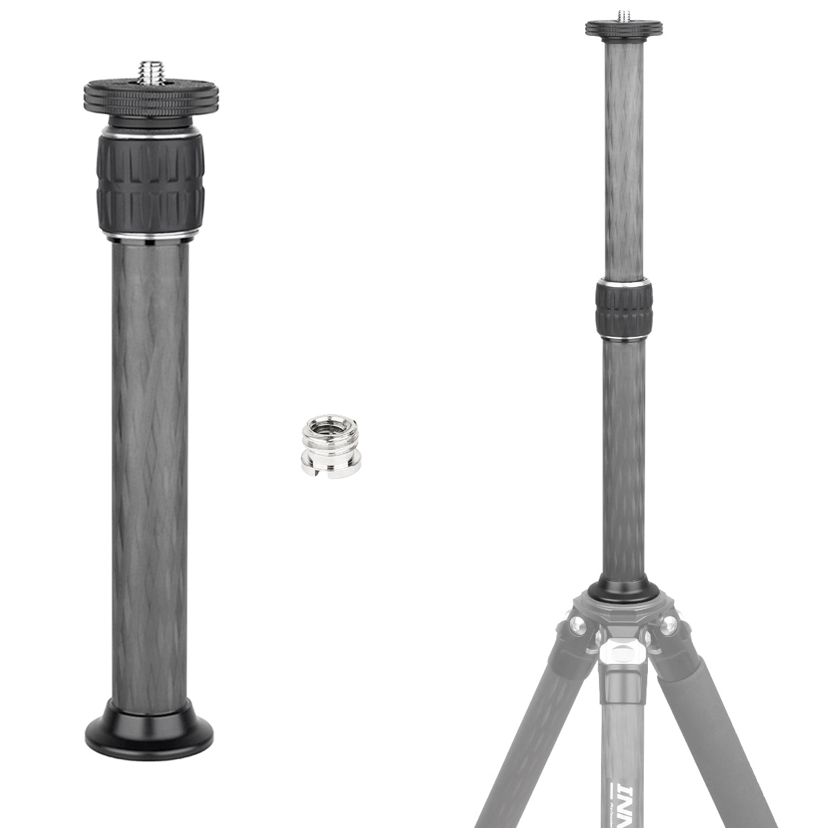 Column Extenders INNOREL ER252C/ER282C/ER322C Universal 10 Layers Carbon Fiber Tripod ...