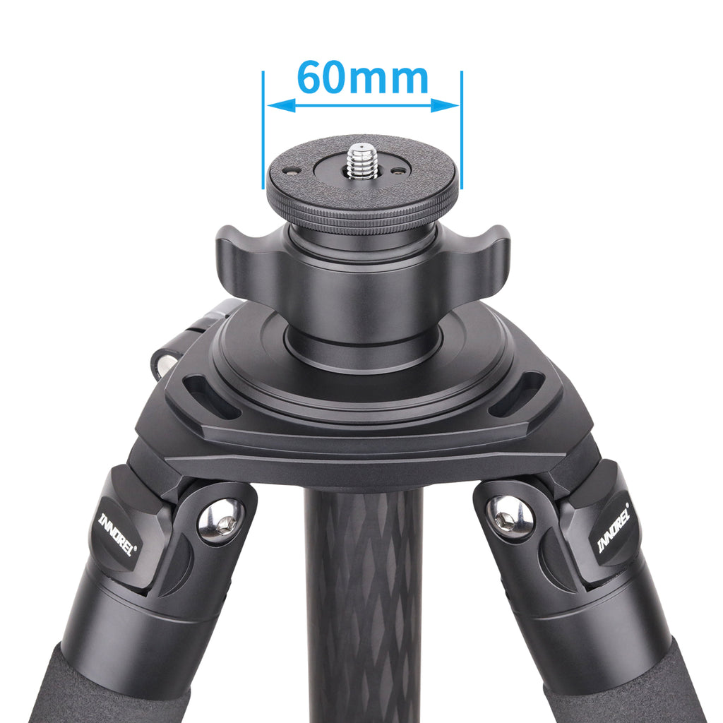 INNOREL ER40C center column 60mm diameter mounting platform heavy duty base for professional video heads and ballheads
