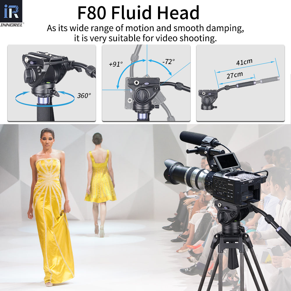 As its wide range of motion and smooth damping very suitable for video shooting