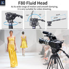 As its wide range of motion and smooth damping very suitable for video shooting