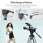 INNOREL F80 wide range of motion and smooth damping suitable for video shooting