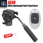 3-Way Lightweight Fluid Tripod Head