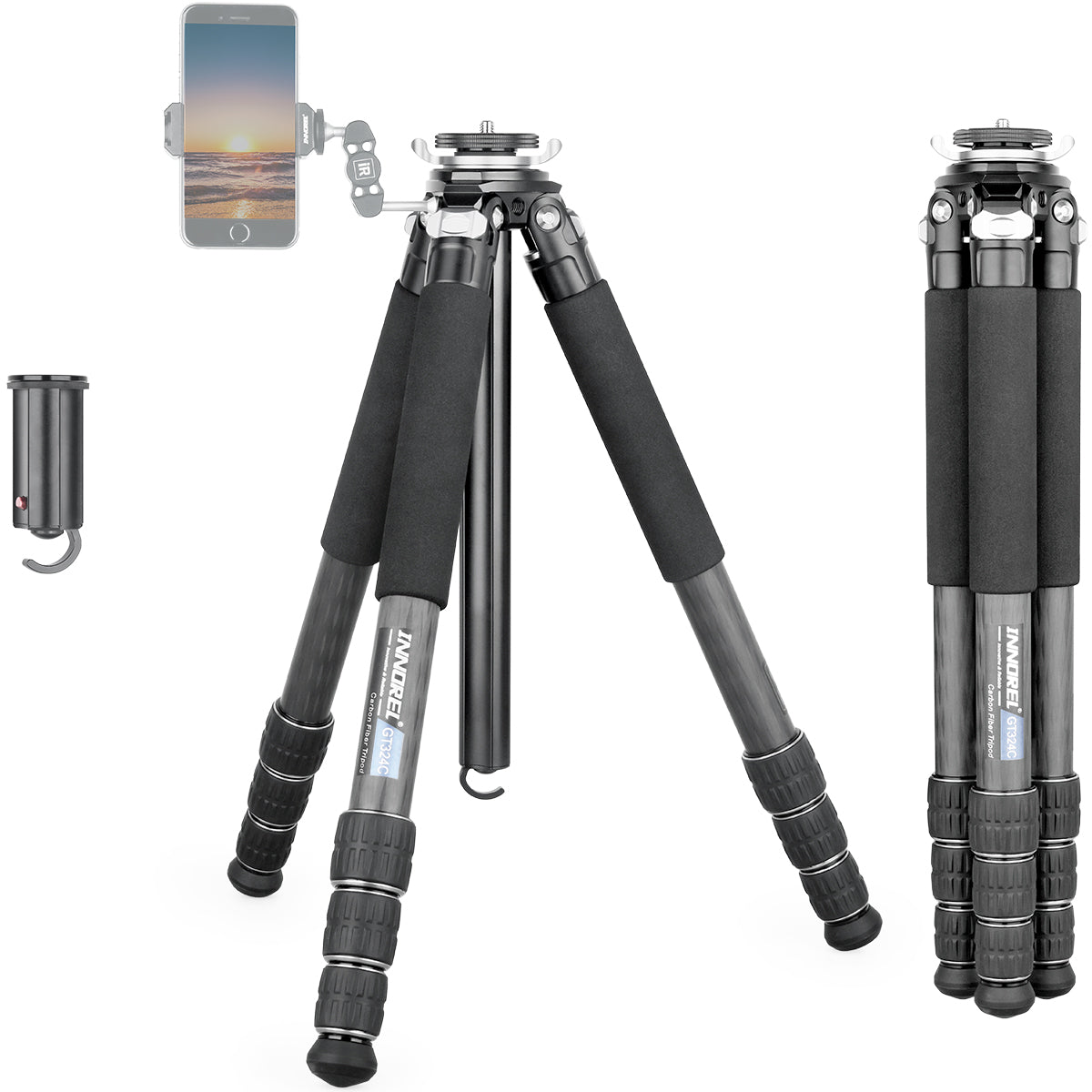 INNOREL GT324C portable tripod with special-shaped center column
