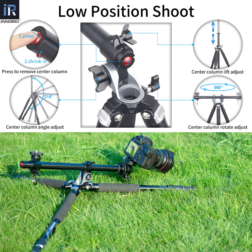 INNOREL HT284A tripod low position shoot