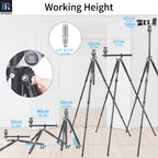 INNOREL HT284A extended to full height showing maximum working height
