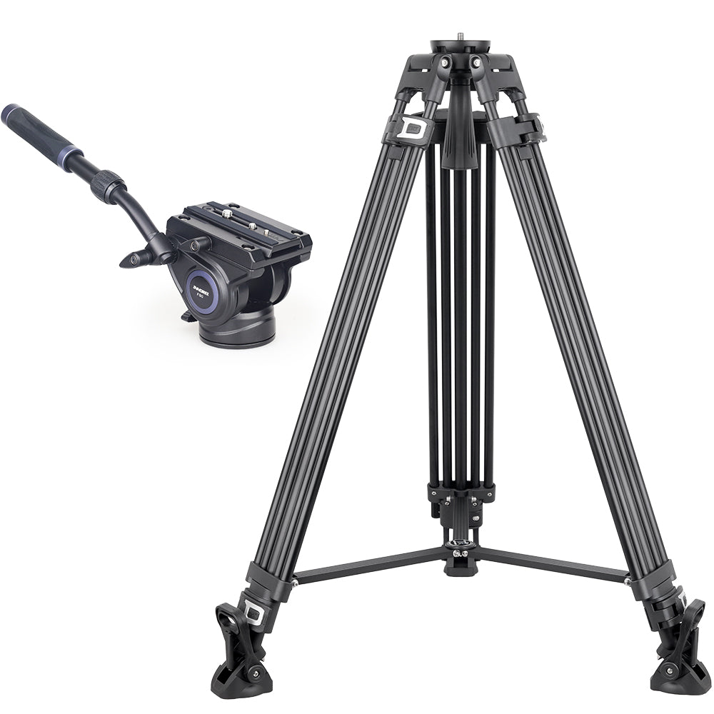 INNOREL VF80 Professional Heavy Video Aluminum Tripod