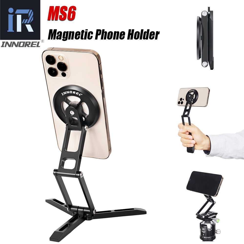 Ms6 Handheld INNOREL MS6 Lightweight Aluminum Alloy Handheld Selfie Stick, 3-Axis F