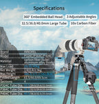 INNOREL P324C/P364C/P404C Carbon Fiber Shooting Tripod