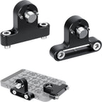 INNOREL PC90/PC180 Switching Mounting Plate with ARRI Locating Pin, Built-in 1/4" & 3/8" Screw ARRI Locating Holes for Camera Rig.
